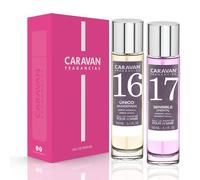 CARAVAN FRAGANCIAS - Scatola regalo con 2 profumi: Nº17 e Nº16 da 150 ml, per uomo