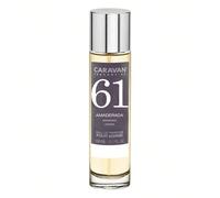 CARAVAN FRAGRANCES Profumo Uomo n. 61, 150 ml La nota di testa è dolce e seducente grazie al mandarino, rafforzata nel cuore dal gelsomino. Le note di fondo di ambra e vaniglia si percepiscono nelle n