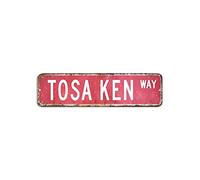 Caravan Hound Street Sign Dog Mom Gift Metal Sign 7,6 x 30,5 cm personalizzato facile da montare cartello in alluminio divertente decorazione da parete per Lane Avenue Street Way Man Cave