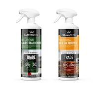 Caravan King FAM0485 - Detergente per Rimuovere Striature, Insetti e catrame, Confezione da 2 Pezzi, Colore: Trasparente