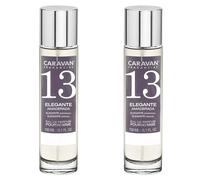Caravan - Set di 2 profumi da uomo n. 13, 150 ml
