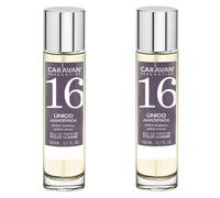 Caravan - Set di 2 profumi da uomo n. 16, 150 ml