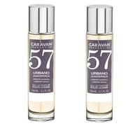 Caravan - Set di 2 profumi da uomo n. 57, 150 ml