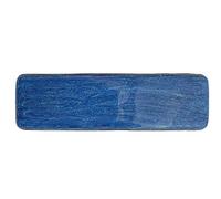 Caravan - Smalto blu rettangolare decorato a mano automatico francese Barrette