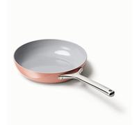 Caraway Padella antiaderente in ceramica - Interno rivestito in ceramica durevole e atossico - Manico in acciaio inox - Induzione, Gas e piano cottura elettrico - Adatto al forno - Perracotta