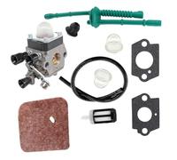 Carb Carburatore 1 Set Carburatore Carburatore Kit Di Manutenzione Con Guarnizione Filtro Aria Tubo Carburante Per FS38 FS45 FS46 FS55 FS85 KM55 Carburatore Moto