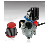 Carb Carburatore Carburatore 19 Mm Con Filtro Dell'aria Per Scooter A 2 Tempi Da 50 Cc E 90 Cc Per JOG JOG50 JOG90 1E40QMB 1PE40QMB 1E50QMG E-TON(Red set)