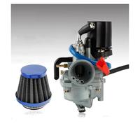 Carb Carburatore Carburatore 19 Mm Con Filtro Dell'aria Per Scooter A 2 Tempi Da 50 Cc E 90 Cc Per JOG JOG50 JOG90 1E40QMB 1PE40QMB 1E50QMG E-TON(Blue set)