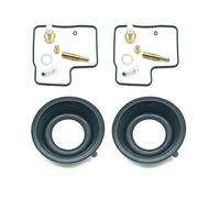 Carb Carburatore Kit Di Ricostruzione Carburatore, Getto Lento Principale Per NTV650, NTV 650 Revere, Kit Di Riparazione Carburatore A Membrana RC33 Carburatore Moto(Main 135 Slow 42)
