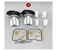 Carb Carburatore Kit Riparazione Carburatore Per Moto Per Per KLE500 1991-2005 Membrana A Vuoto E Galleggiante Per Pistone(2 sets A)