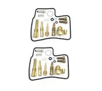 Carb Carburatore Kit Riparazione Carburatore Per XL650V Per TRANSALP 1988-2006 XL 650 XL650 V Guarnizione Valvola A Spillo Vite Dell'aria Pistone Diaframma Vuoto(2set B)