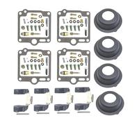Carb Carburatore Per XJ 900F 900 F XJ900F 58L XJ900 1986 1987 1988 1989-1990 Kit Riparazione Carburatore Guarnizione Valvola A Spillo Vite Aria Con Galleggiante(D)
