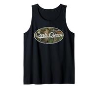 Carb Queen Camo Pasta Lovers Throwback Style Canotta