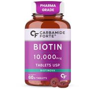 Carbamide Forte Biotina ad alta potenza 60 compresse 10000mcg per la...