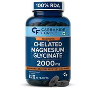 Carbamide Forte Integratore Chelato Magnesio Glicinato 2000mg (120...