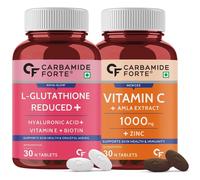 Carbamide Forte L Glutatione 500 mg con vitamina C 30 capsule veg ciascuna sc...