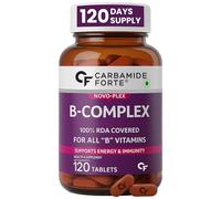 Carbamide Forte Vitamina B1 B2 B3 B5 B6 B9 B12 Complesso 120 Compresse per la...