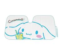 Carbella Cinnamoroll - Parasole per parabrezza auto, parasole ufficiale Sanrio per finestrino auto, grazioso parasole per parabrezza, accessori per auto da donna (Lemon Chill)