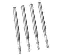Carbide Drill Bit Set 4 Pack 1Mm Tapered Glass Drilling Tools for Auto Windshield Repair Professional Workshop Equipment with 1.5mm Shank