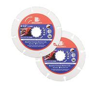 Carbide Multi Wheel Disco115mm - BRSCHNITT Disco da taglio per Legno Duro, Laminato, Plastica(2 Pezzi)