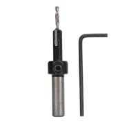 Carbide Tapered Countersink Drill Bit 2.5x6MM with Hex Wrench, Counterbore Hole Drill Bit for Woodworking, Ideal for DIY Carpenters & Woodworkers