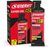 , Carbo Gel C2:1PRO Lime, Gel Energetico, 40G Di Carboidrati, per Attività Ad Al
