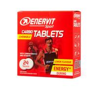 ENERVIT Carbo Tablets Limone, 24 tavolette masticabili