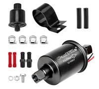 CarBole Pompa Carburante Elettrica 2-3.5PSI,HEP-02A,12V,Con Kit di Installazione e Filtro del Carburante,Adatto per la maggior parte delle automobili e dei carburatori,Adatta per Diesel e Benzina