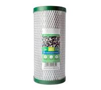 Carbon Block Filter 10″ - Filtro per acqua potabile al carbone attivo per alloggiamento filtro standard - riduzione del cloro, cartuccia di ricambio