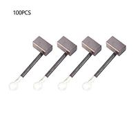 Carbon Brushes Replacement Kit 100Pcs | J435A 9x8x14.5mm for 12V / 24V / 48V DC Oil Pump/Water Pump Motor | Low Noise & Spark Long - Wearing