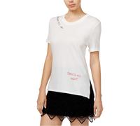 Carbon Copy Donna Ricamato Quotidiano T-Shirt