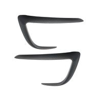 Carbon Fiber ABS Fog Light Eyebrow Cover Fit For Tesla Model Y 2020 to 2022