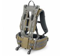 Carbon Fiber Hunting Pack Frame with Adjustable Harness and MOLLE Hip Belt | 500D Nylon, 4-Level Shoulder Height, 3D Mesh Back Padding, Compression Straps, Load Shelf Support Design