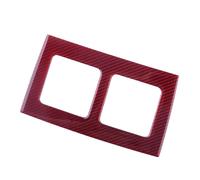 Carbon Fiber Rear Air Vent Outlet Cover Trim Fit for Dodge Challenger 2008-2014