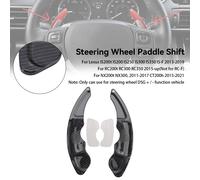 Carbon Look Steering Wheel Paddle Shifter Extension Covers Per Lexus IS RC NX H7