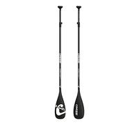 Cressi Carbon Paddle, Pagaia telescopica per SUP Unisex Adulto, Nero/Bianco, Unica