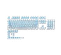 Carbon Texture Clear 119 Tasti Keycap Grande Capacità di trasmissione della Luce Accessori Tastiera Meccanica Tastiera Full Size Accesso Sostituzione