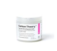Carbon Theory ANTI-BREAKOUT FACIAL CLEANSING PADS Dischetti Imbevuti con Olio di Tea Tree e Acido Glicolico 60 PCS 60 PCS
