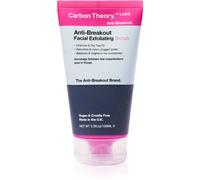 Carbon Theory ANTI-BREAKOUT FACIAL EXFOLIATING SCRUB Scrub Esfoliante Viso con Carbone e Olio di Tea Tree 100 ML