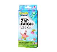 Carbon Theory x SpongeBob Zap Patrick’s Hydrocolloid Spot Patches 20 Pack | 20 limited edition Spongebob vegan hydrocolloid spot patches. Enriched with Salicylic Acid, for targeted blemish treatment.