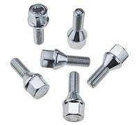 Carbonado - 10 bulloni per ruota M12 x 1,5, lunghezza gambo 26 mm, SW 19 mm