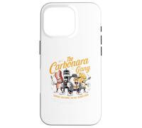 Carbonara Gang Funny Pasta Italian Meme - T-shirt alimentare da uomo e donna Custodia per iPhone 16 Pro