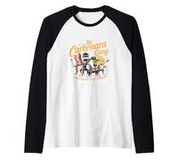 Carbonara Gang Funny Pasta Italian Meme - T-Shirt Alimentare da Uomo e Donna Maglia con Maniche Raglan