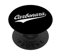 Carbonara Pasta from Italia Italy PopSockets PopGrip Adesivo