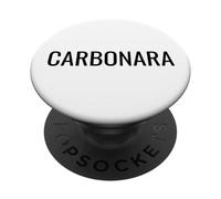 Carbonara Spaghetti Pasta PopSockets PopGrip Adesivo