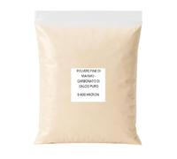 Carbonato di calcio puro - Marmo di botticino - Polvere fine - Carica Inerte Resina Gessi - Edilizia - 0-600 Micron - Polvere di Marmo Caco3 - Utile PH Terreno - Arte - 3 Kg