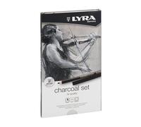 Carboncini in matita e stick di qualitA' Rembrandt Charcoal Set - Lyra - astuccio metallo
