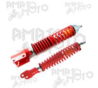 CARBONE AMMORTIZZATORI ANTERIORE POSTERIORE REGOLABILE ROSSO VESPA PX PE ARCOB-
