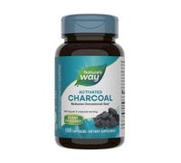 Nature's Way - Carbone Attivo - Per digestione, gas e gonfiore - 100 capsule (280 mg)