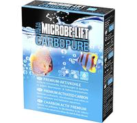 Carbone attivo acquario 243 g - MICROBE-LIFT Carbopure 500 ml - contro torbidità, farmaci e coloranti - per dolce e marino - pellets a vapore ultra puri - filtra in poche ore - qualità tedesca - ARKA